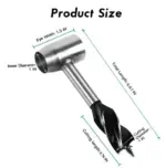 Bushcraft Settlers Tool Survival Hand Auger Wrench