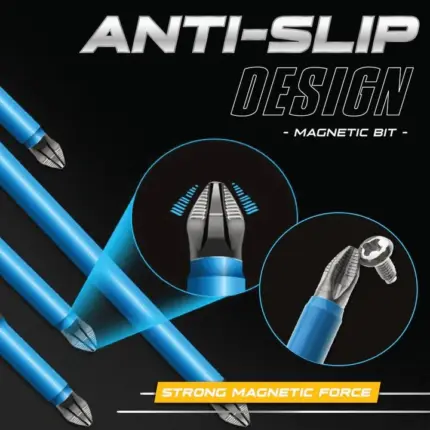 Anti-Slip Screwdriver Bit Set