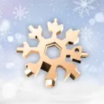 18 in 1 Multi-Purpose Snowflake Shaped Stainless Steel Screwdriver Tool U01