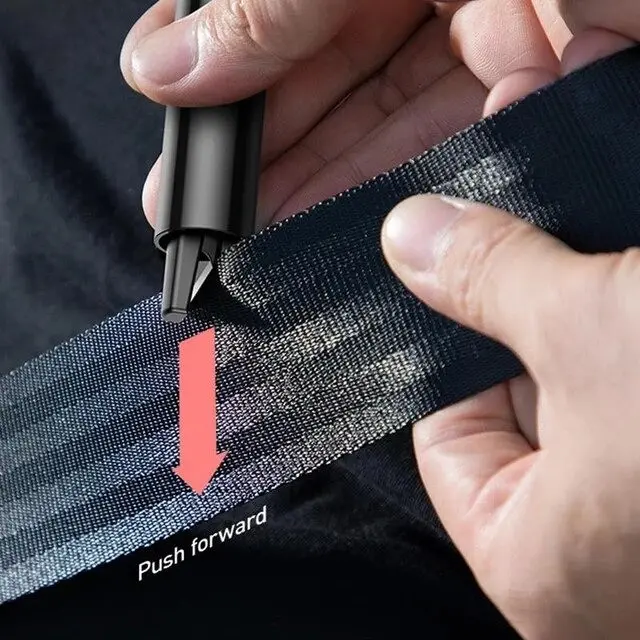 Seatbelt cutting