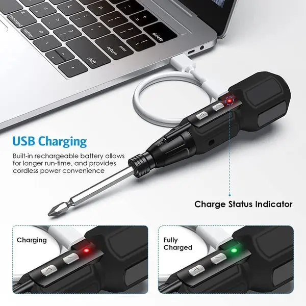 USB charging and LED light