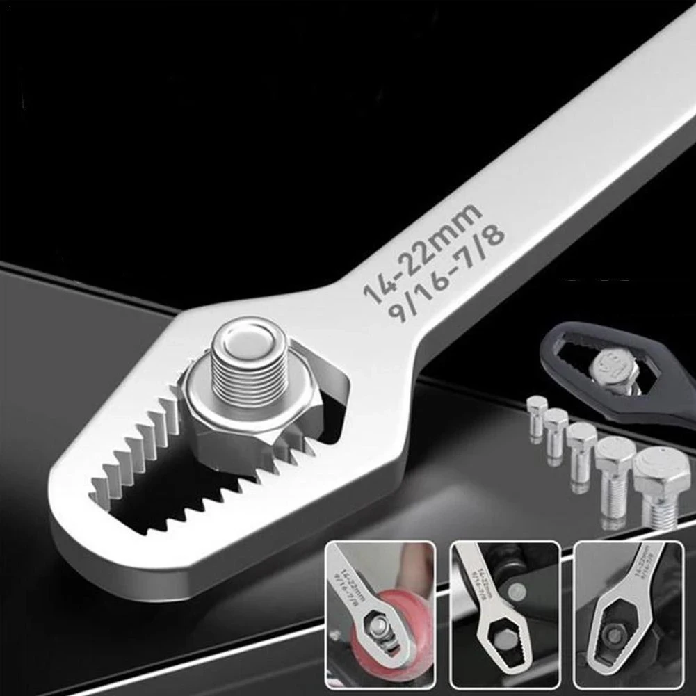 17444427355d9a00fbe4-1.webp 8-22mm Universal Torx Wrench Self-tightening Adjustable Glasses Wrench Board Double-head Torx Spanner Hand Tools for Factory
